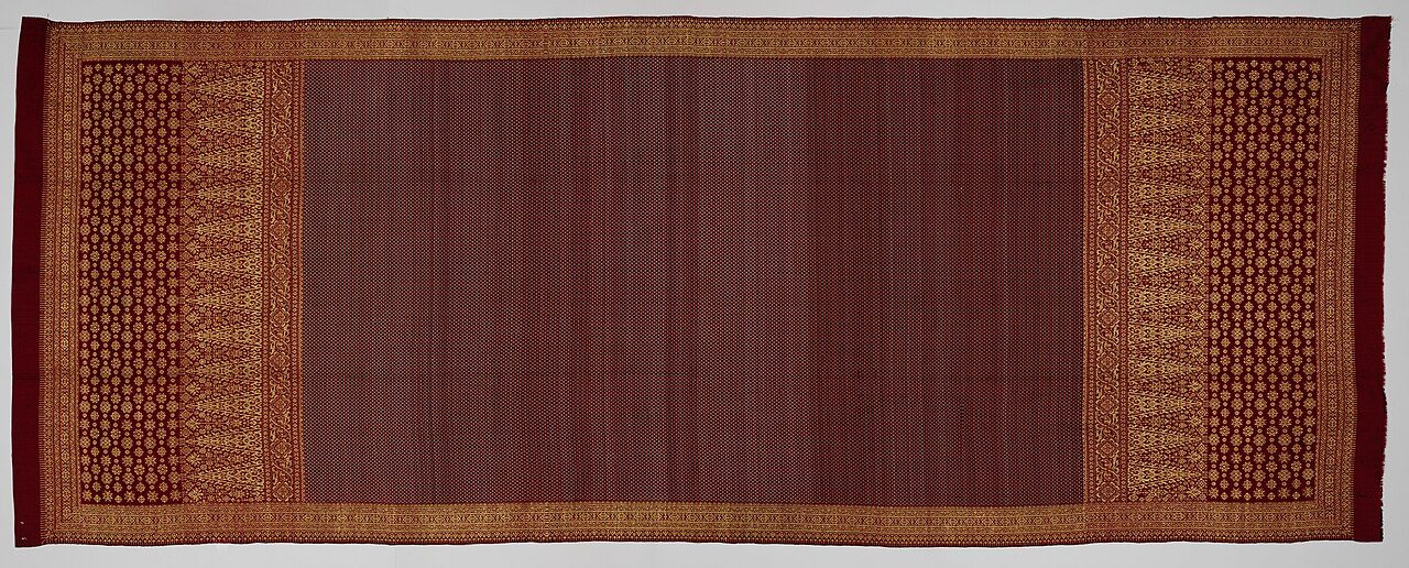 Bridal songket set — hire with three fittings